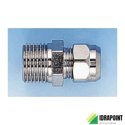 RACCORDO 3 PZ. CON OGIVA TEFLON X RAME Ø 14 - 1/2