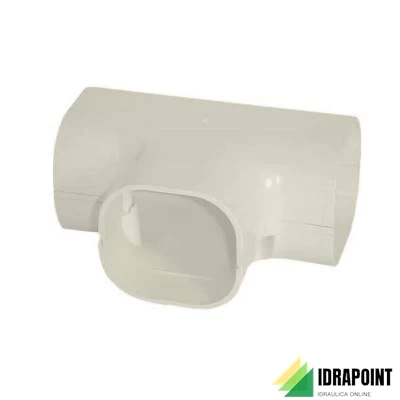 RACCORDO A T IN PVC EFFE LINE - 107X77 MM