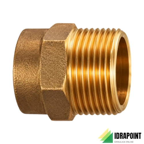 RACCORDO BRONZO M Ø 1/2