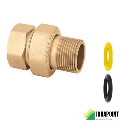 RACCORDO DIRITTO 3 PEZZI Ø 1