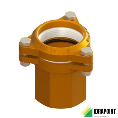 RACCORDO IN OTTONE PER TUBO PE ATTACCO F Ø 3