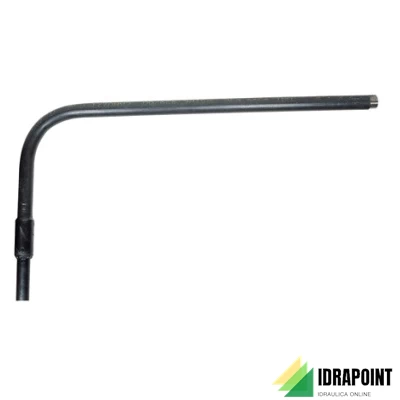 RACCORDO METALLO/PLASTICO CURVO Ø 2