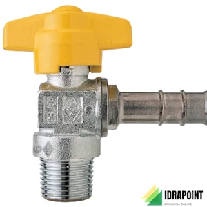 RUBINETTO PORTAGOMMA GAS S/BLOK Ø 1/2