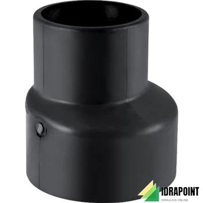 RIDUZIONE ECCENTRICA IN PE Ø 110X90 MM SILENT