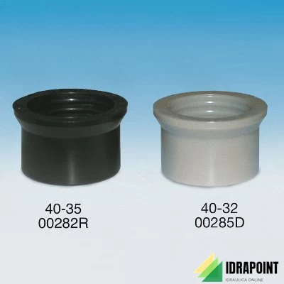 RIDUZIONE MORBIDA PVC LIRA 40X35 MM