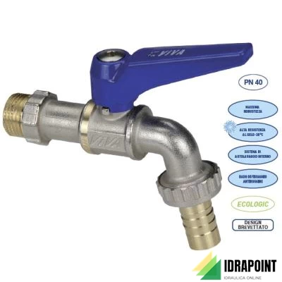 RUBINETTO A SFERA PORTAGOMMA Ø 3/4