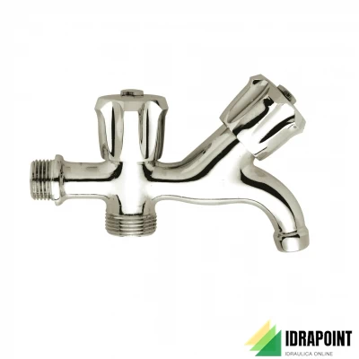 RUBINETTO CON ATTACCO LAVATRICE VERTICALE