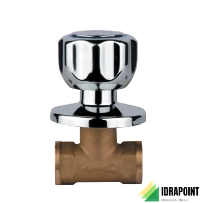 RUBINETTO DI ARRESTO DA INCASSO ASTRO Ø 1/2