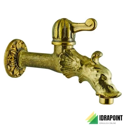 RUBINETTO PER FONTANE STILE ANTICO Ø 1/2