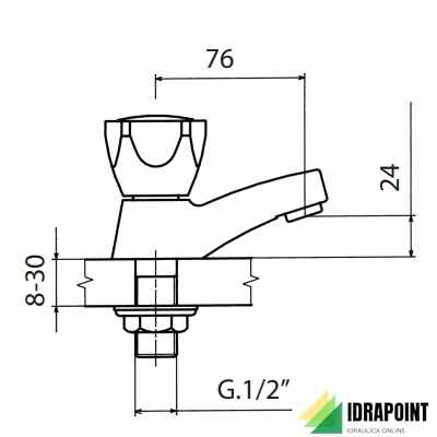 RUBINETTO PER LAVABO - SERIE BETA
