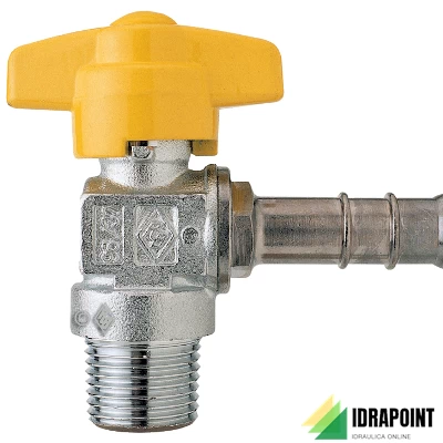 RUBINETTO PORTAGOMMA GAS S/BLOK Ø 1/2