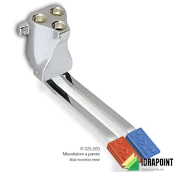 MISCELATORE ESTERNO A 2 PEDALI PLUS X FISSAGGIO PARETE