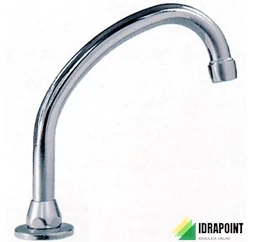 BOCCA DI EROGAZIONE ORIENTABILE PER LAVABO 135X150 MM