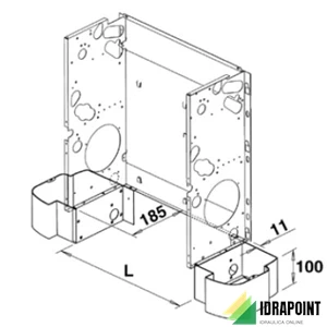 PIEDINO DI APPOGGIO A PAVIMENTO (GRANDEZ. 1-5) PAP