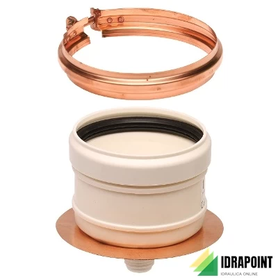 SCARICO CONDENSA PPS - RAME Ø 80X100F MM