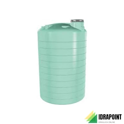 SERBATOIO P.E. PER H2O VERTICALE CILINDRICO 1500 LT NSV