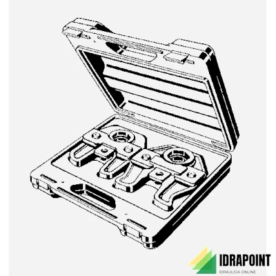 SET GANASCE VIEGA Ø 42-54 MM SISTEMI METALLICI