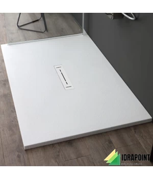 PIATTO DOCCIA ARDESIA PLUS BIANCO 90 X 100 CM H2,6