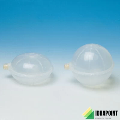 SFERA PIATTA Ø 90X50 MM IN MOPLEN