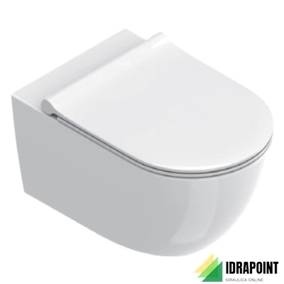 SFERA VASO SOSPESO UP-FIX 55X35X25 CM BIANCO LUCIDO