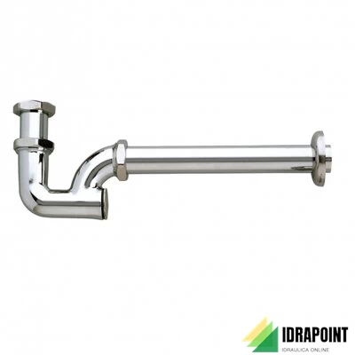 SIFONE PER LAVABO OTTONE SENZA PILETTA Ø 1.1/4