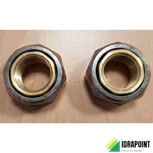 COPPIA BOCCHETTONI PER POMPE Ø 1