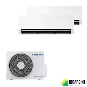 DUALSPLIT UNITA' ESTERNA  4 KW + 2 UNITA' INTERNE PREMIERE 9