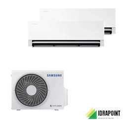 DUALSPLIT UNITA' ESTERNA  4 KW + 2 UNITA' INTERNE PREMIERE 9