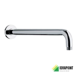 BRACCIO DOCCIA PER INSTALLAZIONE A PARETE CROMATO L. 350 MM