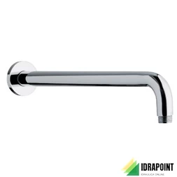 BRACCIO DOCCIA PER INSTALLAZIONE A PARETE CROMATO L. 350 MM
