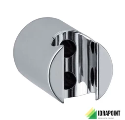 SUPPORTO DOCCETTA A MURO IN ABS CROMATO