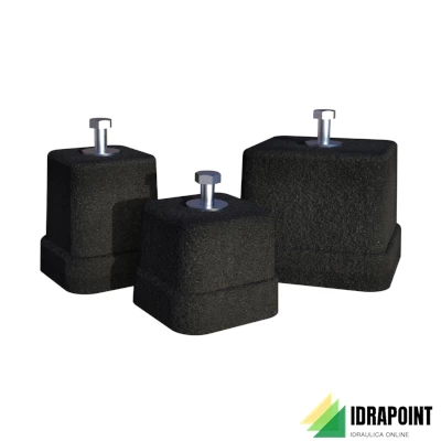 SUPPORTO A PAVIMENTO PER UNITA' ESTERNE SPK 100 70X70X60 MM