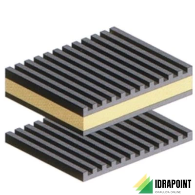 SUPPORTO ANTIVIBRANTE 76X76 MM