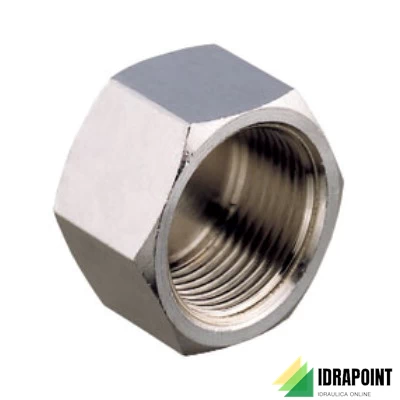 TAPPO OTTONE CROMATO Ø 1/2