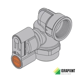VALVOLA A SQUADRA GAS Ø 1