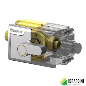 KIT VALVOLA + SCATOLA DA INCASSO GAS + PL + LEVA K164