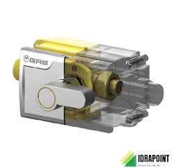 KIT VALVOLA + SCATOLA DA INCASSO GAS + PL + LEVA K164