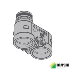 RACCORDO TWIN FASTEC F13M DN 15