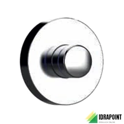 KIT ROSONE TAPPO E CHIAVE CROMO VALVOLA INCASSO TECO