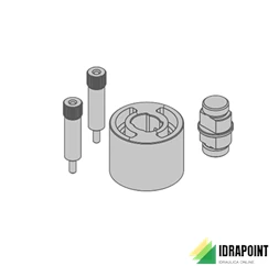 KIT PROLUNGA PER VALVOLA AD INCASSO PER GAS/ACQUA