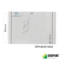 PLACCA DI COPERTURA 135X90MM PER K4.0/K4.1 BIANCA