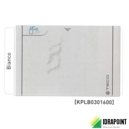 PLACCA DI COPERTURA 135X90MM PER K4.0/K4.1 BIANCA