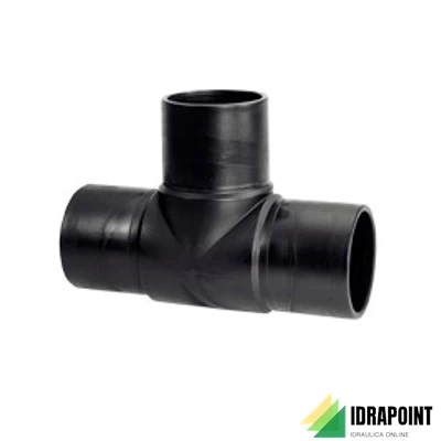 TE A 90° Ø 160 MM PN16 PE100