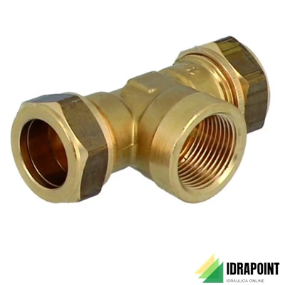 TE A COMPRESSIONE Ø 14 X 1/2
