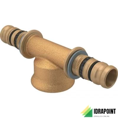 TE A COMPRESSIONE FEMMINA - Ø 20X1/2X20 MM