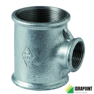 TE RIDOTTO ZINCATO Ø 3/4