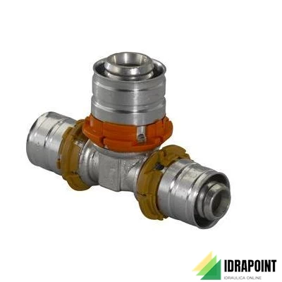 TE UNIPIPE RIDOTTO Ø 40X25X40 MM