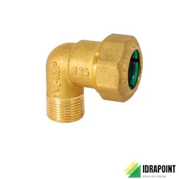 CURVA OTTONE FP X TUBO PE Ø 50X1.1/2