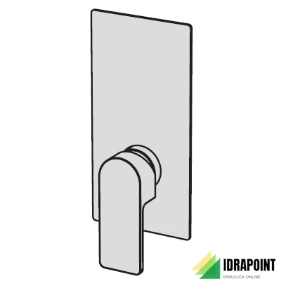 TEO PARTE ESTERNA MIX DOCCIA INCASSO 1 VIA 2024