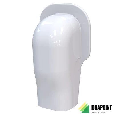 TERMINALE A MURO PVC TMQ EXCELLENS 104X77 MM